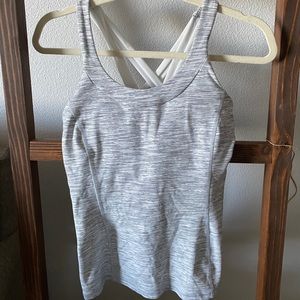 Lululemon tank top.